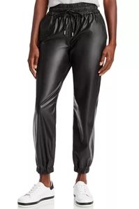 Blank NYC Vegan Leather Joggers
